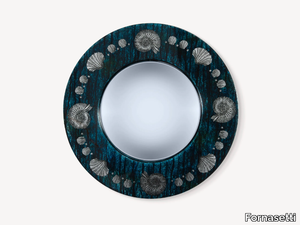 GIRO DI CONCHIGLIE - Framed mirror _ Fornasetti