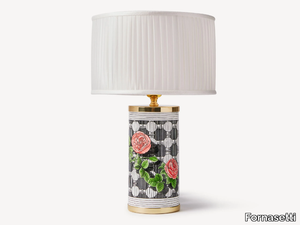 MUSCIARABIA CON ROSE - Metal table lamp _ Fornasetti