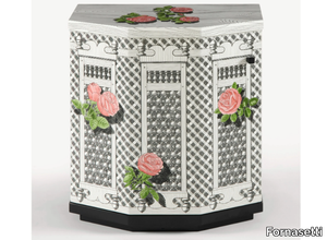 MUSCIARABIA CON ROSE - Bedside table _ Fornasetti