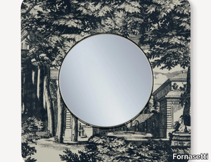 GIARDINO SETTECENTESCO - Framed mirror _ Fornasetti