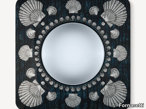 GIRO DI CONCHIGLIE - Framed mirror _ Fornasetti