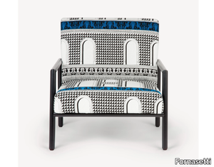 FACCIATA QUATTROCENTESCA - Garden armchair _ Fornasetti