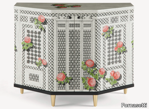 MUSCIARABIA CON ROSE - Small cabinet _ Fornasetti