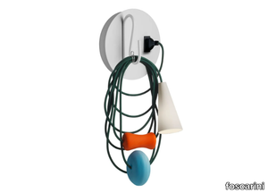 FILO - LED wall lamp made of blown glass and porcelain _ Foscarini