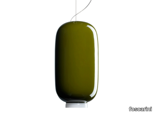 CHOUCHIN 2 - LED blown glass pendant lamp _ Foscarini