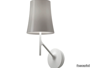 BIRDIE - Polycarbonate wall lamp with fixed arm _ Foscarini