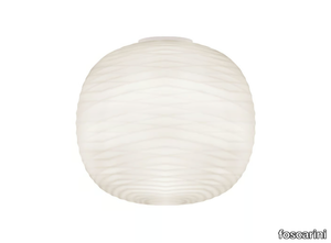 GEM - LED blown glass ceiling lamp _ Foscarini