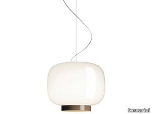 CHOUCHIN REVERSE 3 - LED blown glass pendant lamp _ Foscarini