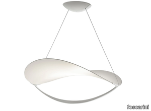 PLENA - LED aluminium and PVC pendant lamp _ Foscarini