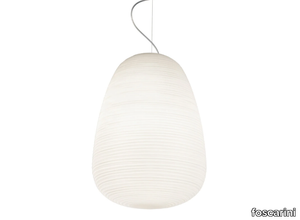 RITUALS 1 - Blown glass pendant lamp _ Foscarini