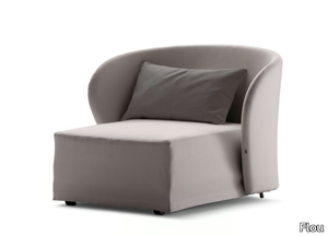 CÉLINE - Upholstered armchair with removable cover _ Flou