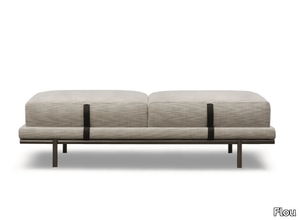 NEW BOND - Upholstered fabric bench _ Flou