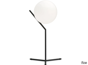 IC LIGHTS T1 HIGH - Blown glass and metal table lamp _ Flos