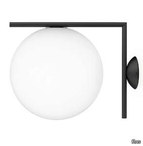 IC LIGHTS W2 OUTDOOR - LED Glass and Stainless Steel outdoor wall lamp _ Flos