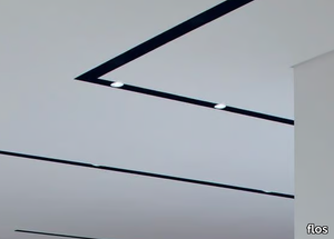 LIGHT CUT - Ceiling mounted aluminium linear lighting profile _ Flos