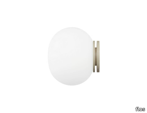 GLO-BALL C/W MINI - Opal glass wall light _ Flos