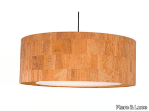 CORK - Cork pendant lamp _ Flam & Luce