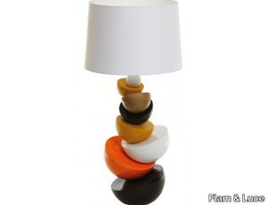 BLUEMOON - Ceramic table lamp _ Flam & Luce