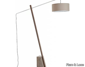 JENS - Natural stone floor lamp _ Flam & Luce