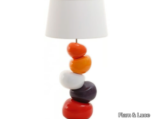 MADAME GALET - Ceramic table lamp _ Flam & Luce