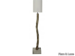 BAKOU - Wooden table lamp _ Flam & Luce