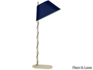 DARLING - Wooden floor lamp _ Flam & Luce