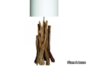 TAIGA - Wooden table lamp _ Flam & Luce