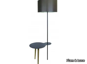 CLOUD - Floor lamp with shelf _ Flam & Luce