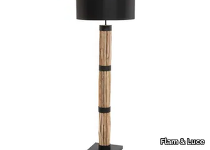 DAMAS - Wooden floor lamp _ Flam & Luce