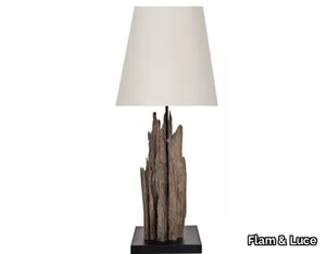 MAORI - Wooden table lamp _ Flam & Luce