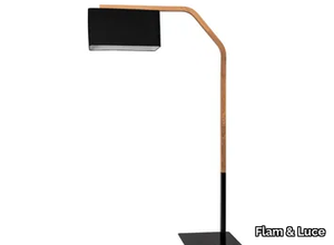 MALI - Wooden floor lamp _ Flam & Luce