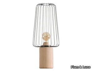 MAREVA - Wooden table lamp _ Flam & Luce