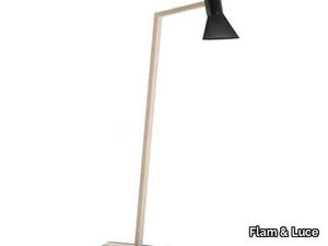 RAY - Wooden floor lamp _ Flam & Luce