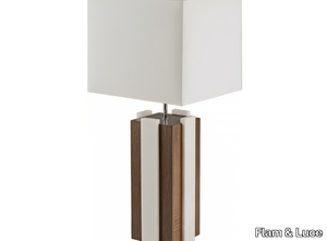 ISALO - Wooden table lamp _ Flam & Luce