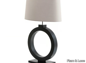 OREOL - Wooden table lamp _ Flam & Luce