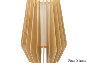 TROPE - Wooden table lamp _ Flam & Luce