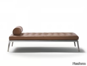 MAGI - Tufted leather day bed _ Flexform