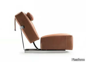 A.B.C.D. - Recliner leather armchair _ Flexform