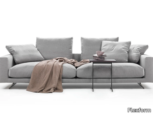 CAMPIELLO - 3 seater sectional fabric sofa _ Flexform