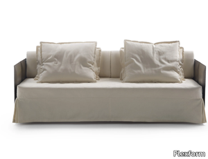 EDEN - Fabric sofa bed with removable cover _ Flexform