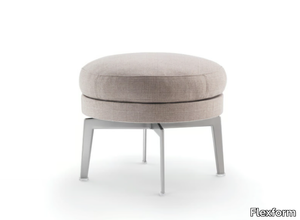 FEEL GOOD - FEEL GOOD SOFT - Upholstered fabric footstool _ Flexform