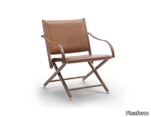 LAUREN - Folding solid wood chair _ Flexform