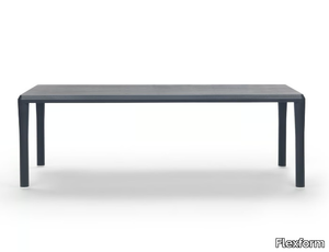 KOBO - Rectangular wooden table _ Flexform