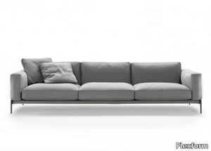 ROMEO COMPACT - 3 seater fabric sofa _ Flexform