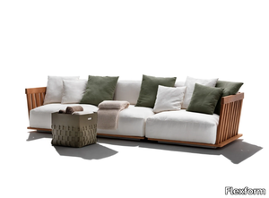 ZANTE - 3 seater sectional fabric sofa _ Flexform
