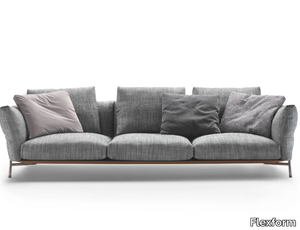 AMBROEUS - 3 seater fabric sofa _ Flexform