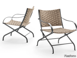 CARLOTTA OUTDOOR - Outdoor polypropylene easy chair _ Flexform