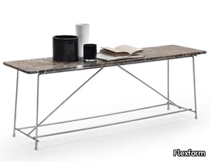 ANY DAY - Rectangular marble console table _ Flexform