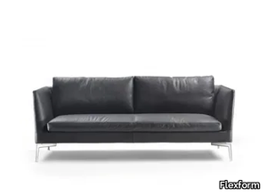 FEEL GOOD - FEEL GOOD TEN - 2 seater leather sofa _ Flexform