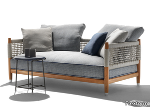 PARKER - 2 seater fabric garden sofa _ Flexform